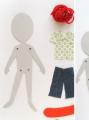 Бумажные куклы с одеждой для вырезания